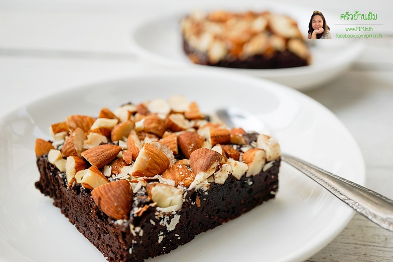 almond brownies 02