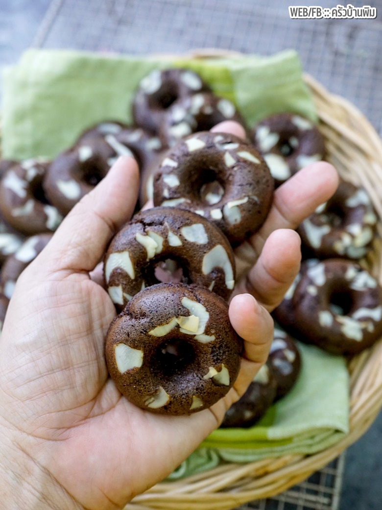 mini brownie donut 04