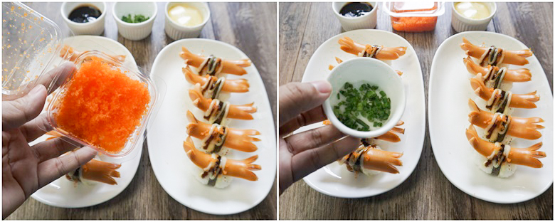 cheese sausage sushif 22