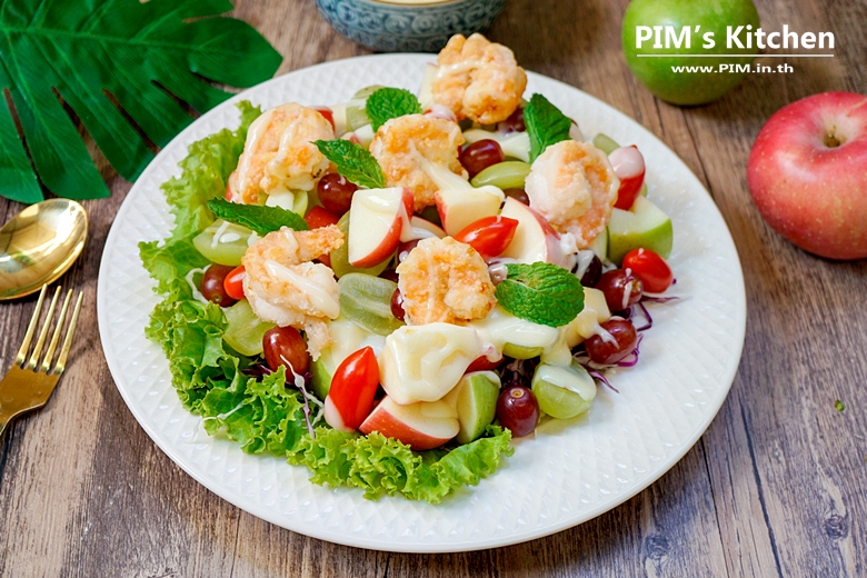 fried shrimp salad 03