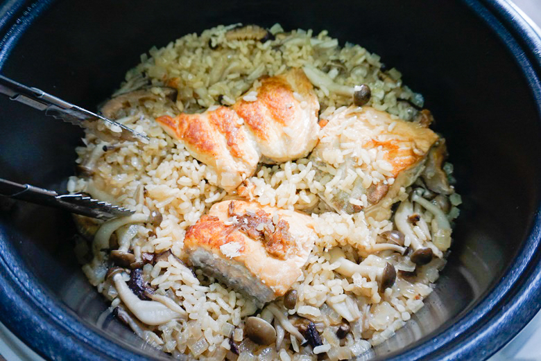 salmon rice 09