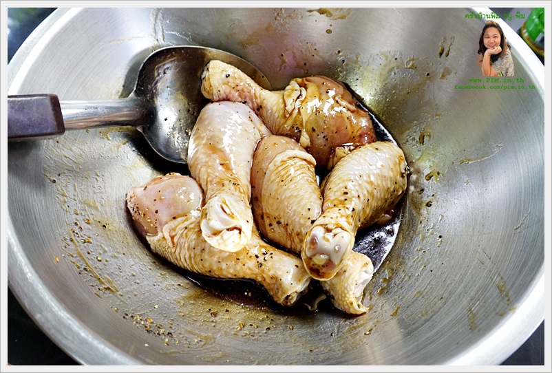 roasted chicken with mushroom sauce104