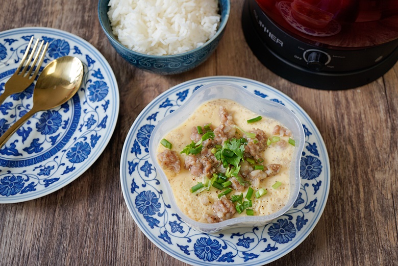 steamed egg with shabu pot 14