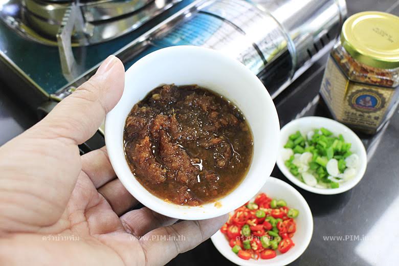 fried egg tofu with minced pork and salted fish sauce 6