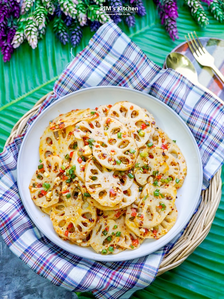 spicy lotus root salad 06