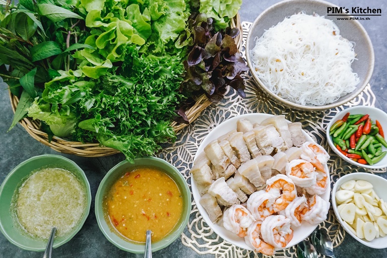 pork vermicelli salad bites 13